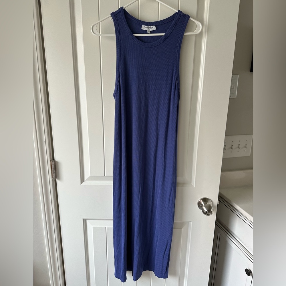 Blue Motherhood Maternity Dress